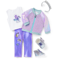 Butterflies & Unicorns Outfit for 18-inch Dolls