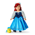 American Girl® Disney Princess Ariel Day Dress, Flounder & Accessories for 18-inch Dolls
