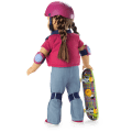Nicki’s™ Skateboarding Outfit for 18-inch Dolls (Historical Characters)