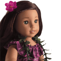 Nanea's Holoku Dress for 18-inch Dolls (Historical Characters)