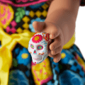 Día de Muertos Celebration Outfit for 18-inch Dolls