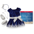 Hanukkah Celebration Outfit for 18-inch Dolls