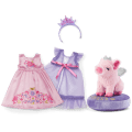 Royal Ruffles Nightie & Pegeen™ Bundle (WellieWishers™)