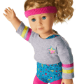 Courtney's™ Fitness Outfit for 18-inch Dolls (Historical Characters)