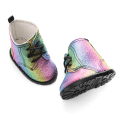 Glittery Rainbow Boots for 18-inch Dolls