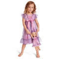Royal Ruffles Nightie and Robe for Little Girls & WellieWishers™ Dolls