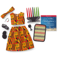 Kwanzaa Celebration Outfit for 18-inch Dolls