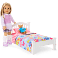 Isabel’s™ Bed & Floral Dreams Bedding Set for 18-inch Dolls (Historical Characters)
