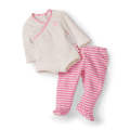 Bitty Baby® Doll #5 with dark brown hair in Pretty Pink
