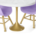 Kitchen Table for Two Set for 18-inch Dolls