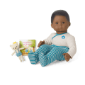 Bitty Baby® Doll #1 in Soft Blue + Bear Friend & Board Book