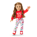 Holiday Wish List PJs for 18-inch Dolls