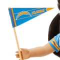 American Girl® x NFL Los Angeles Chargers Fan Outfit & Accessories for 18-inch Dolls