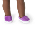 Truly Me™ 18-inch Doll #91 with curly purple hair