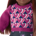 School-Day Style Outfit Set for 18-inch Dolls