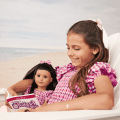 Raquel’s™ Gingham Ruffle Outfit for Girls & 18-inch Dolls + Raquel Doll (Girl of the Year™ 2026)