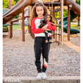American Girl® x Janie and Jack: Maritza’s™ Black Striped Joggers for Girls