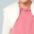 American Girl® x Something Navy Frosty Faux-Fur Shrug for Girls