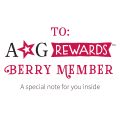 AG Rewards Thank You Card