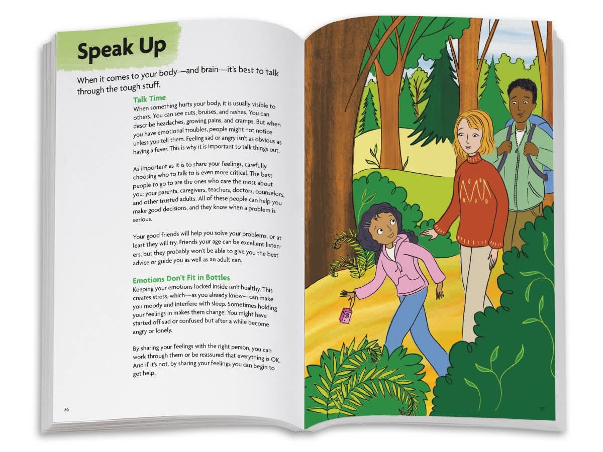 The Care & Keeping of You 2 speak up page