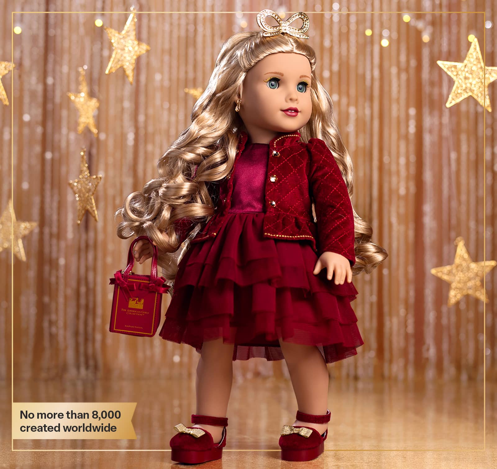 American Girl® 2026 Berry Sparkle™ Holiday Collector Doll