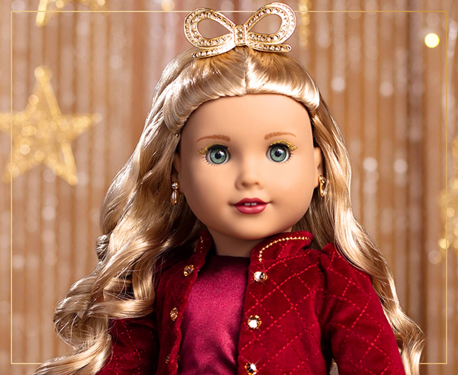 American Girl® 2026 Berry Sparkle™ Holiday Collector Doll