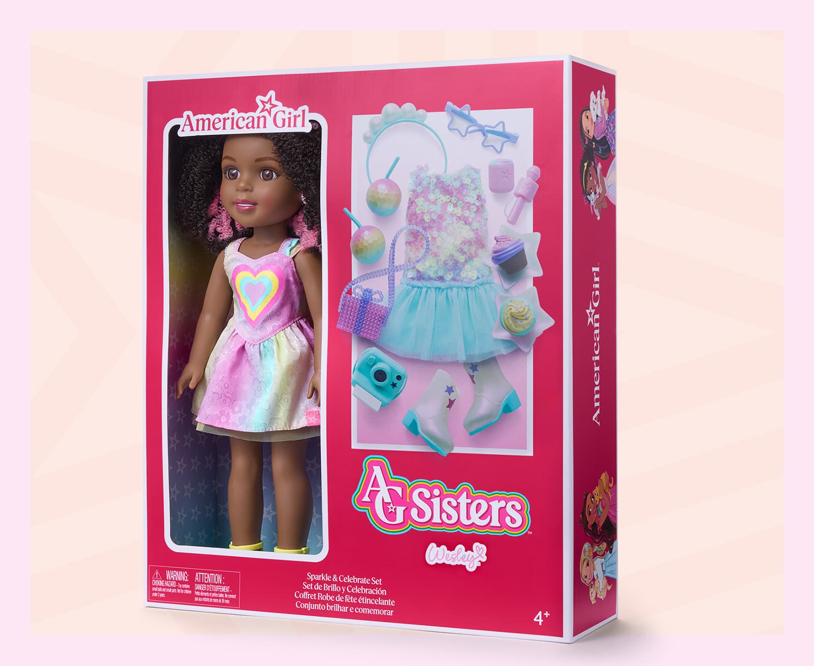 Wesley doll packaging
