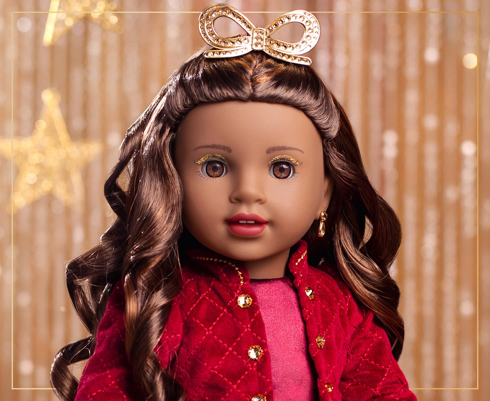 American Girl® 2026 Berry Sparkle™ Holiday Collector Doll