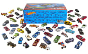 Hot Wheels 1:64 Scale Toy Cars & Trucks, 50-Pack