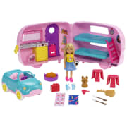 Barbie Toys, Camper Playset With Chelsea Doll, Toy Car And Accessories