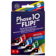 Phase 10 Flip Card Game, Classic Family Card Game With Double-Sided Cards For 2-6 Players