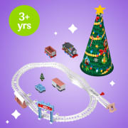 Thomas & Friends Christmas Train Set, Motorized Thomas Engine With Track & Tree For Kids