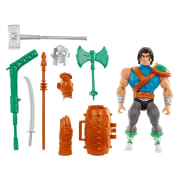 Masters Of The Universe Origins Turtles Of Grayskull Casey Jones Action Figure Toy, Armor & Weapons