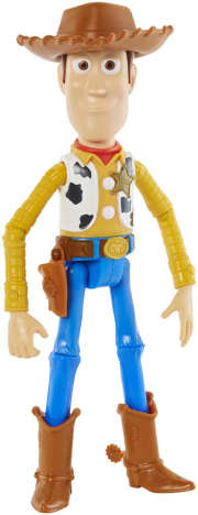 Disney and Pixar Toy Story Woody Action Figure, 9.2-in Tall, Highly Posable with Authentic Movie Details