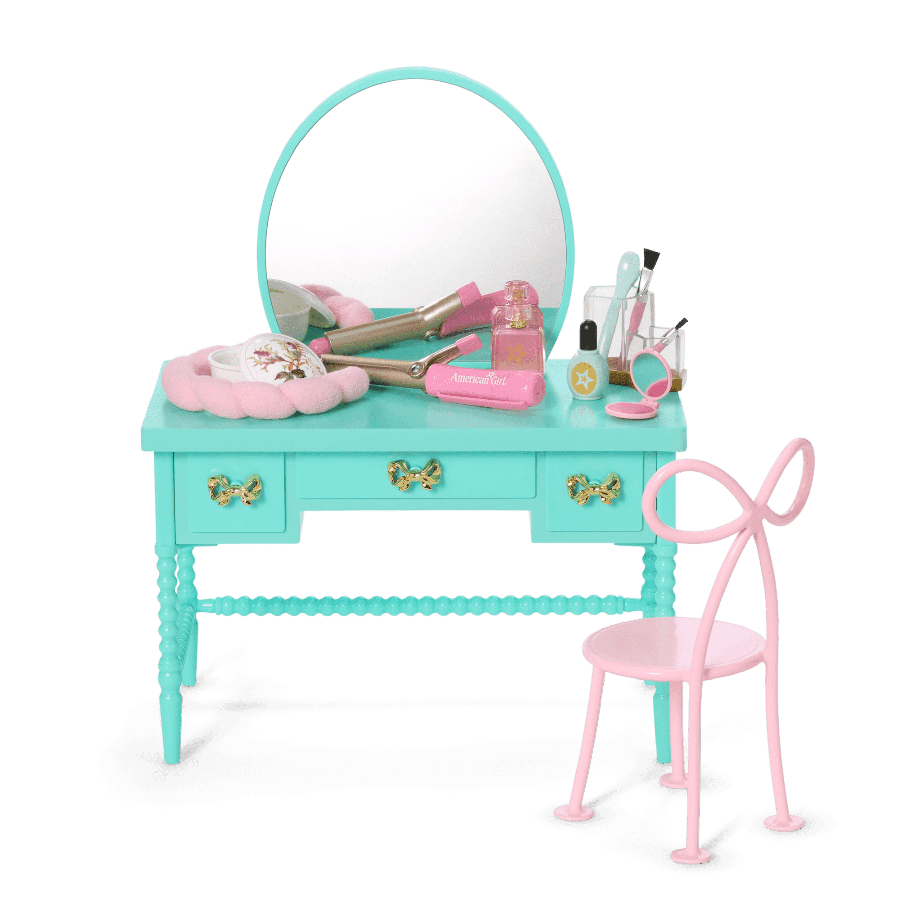 Raquel's Vintage Vanity for 18-inch Dolls 