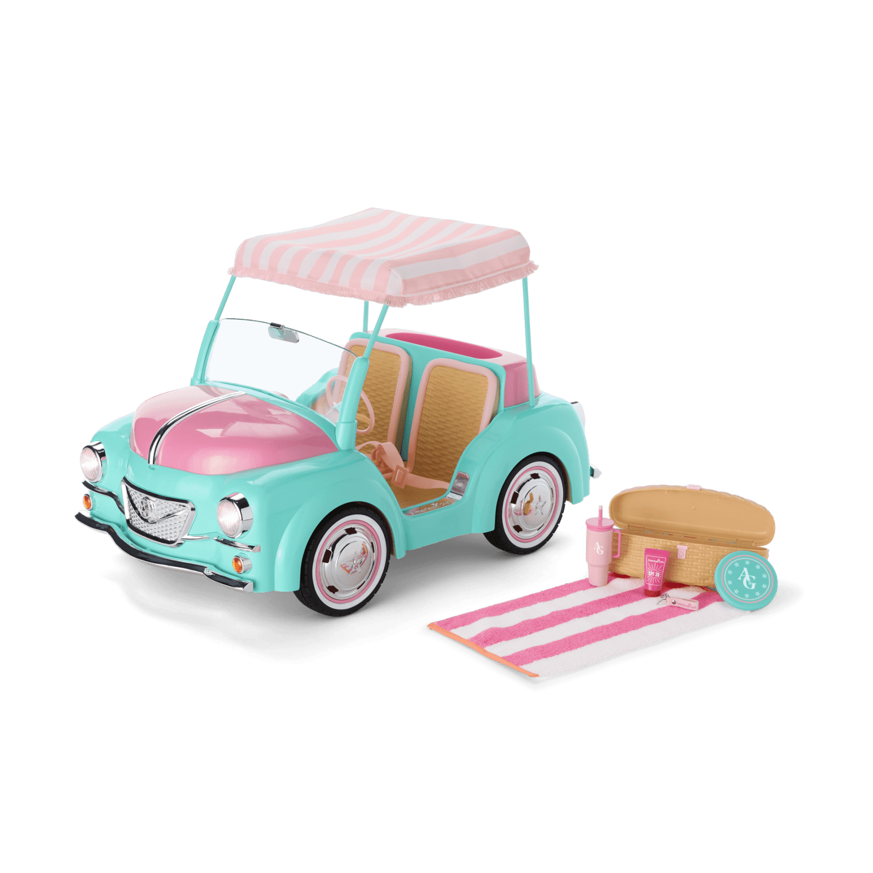 Raquel's Seaside Car for 18-inch Dolls 