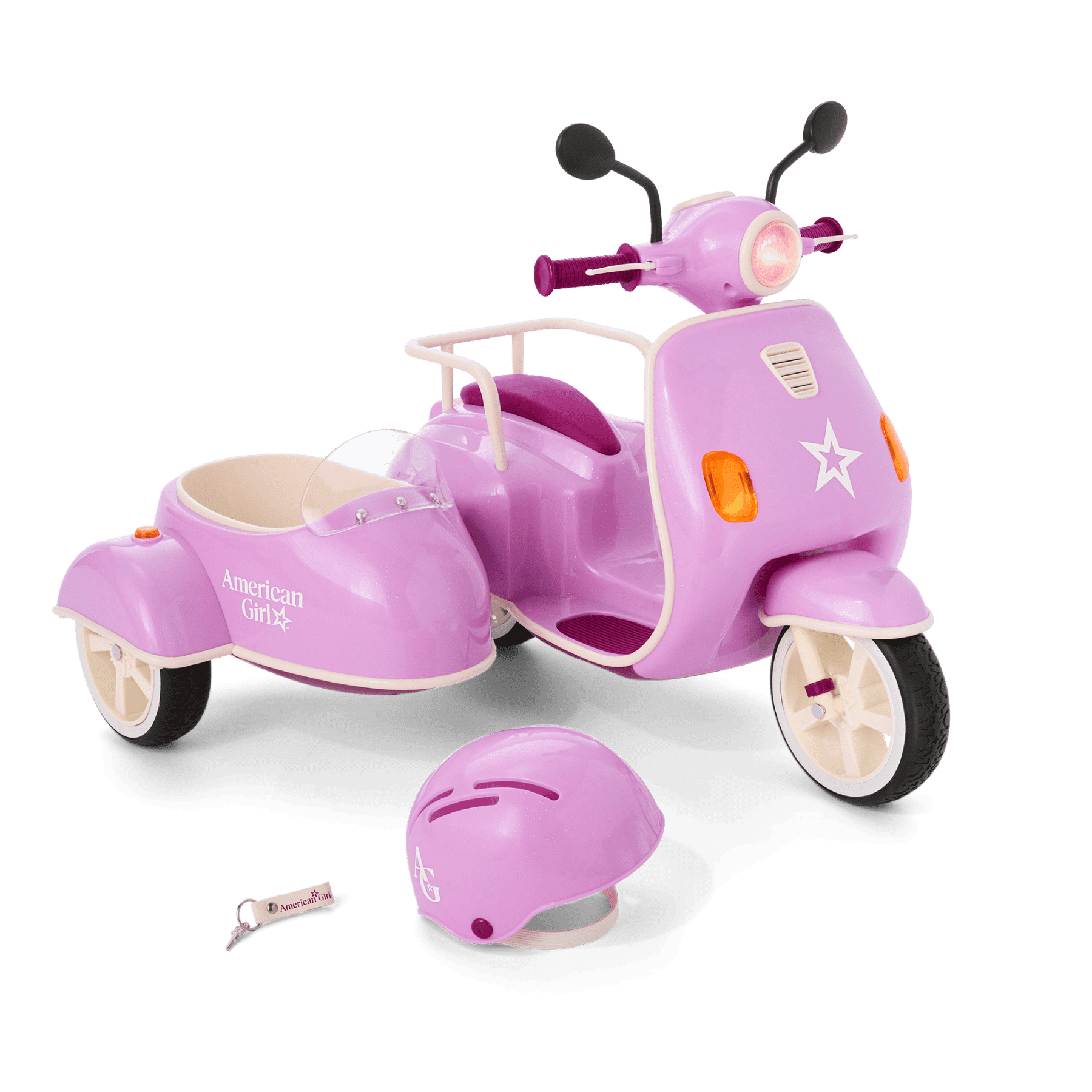 Hit the Road Scooter & Sidecar for 18-inch Dolls