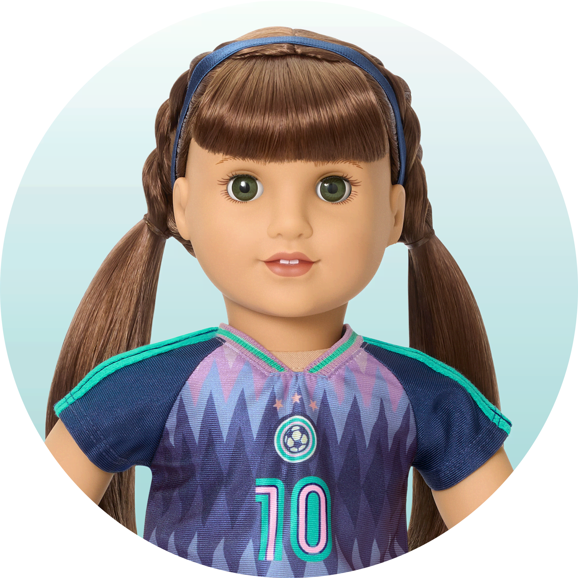 Daisy Davenport in soccer uniform