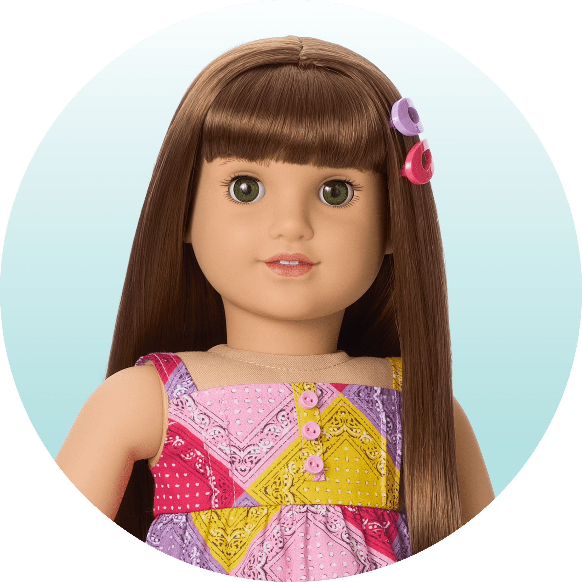 Daisy Davenport in camp party dress