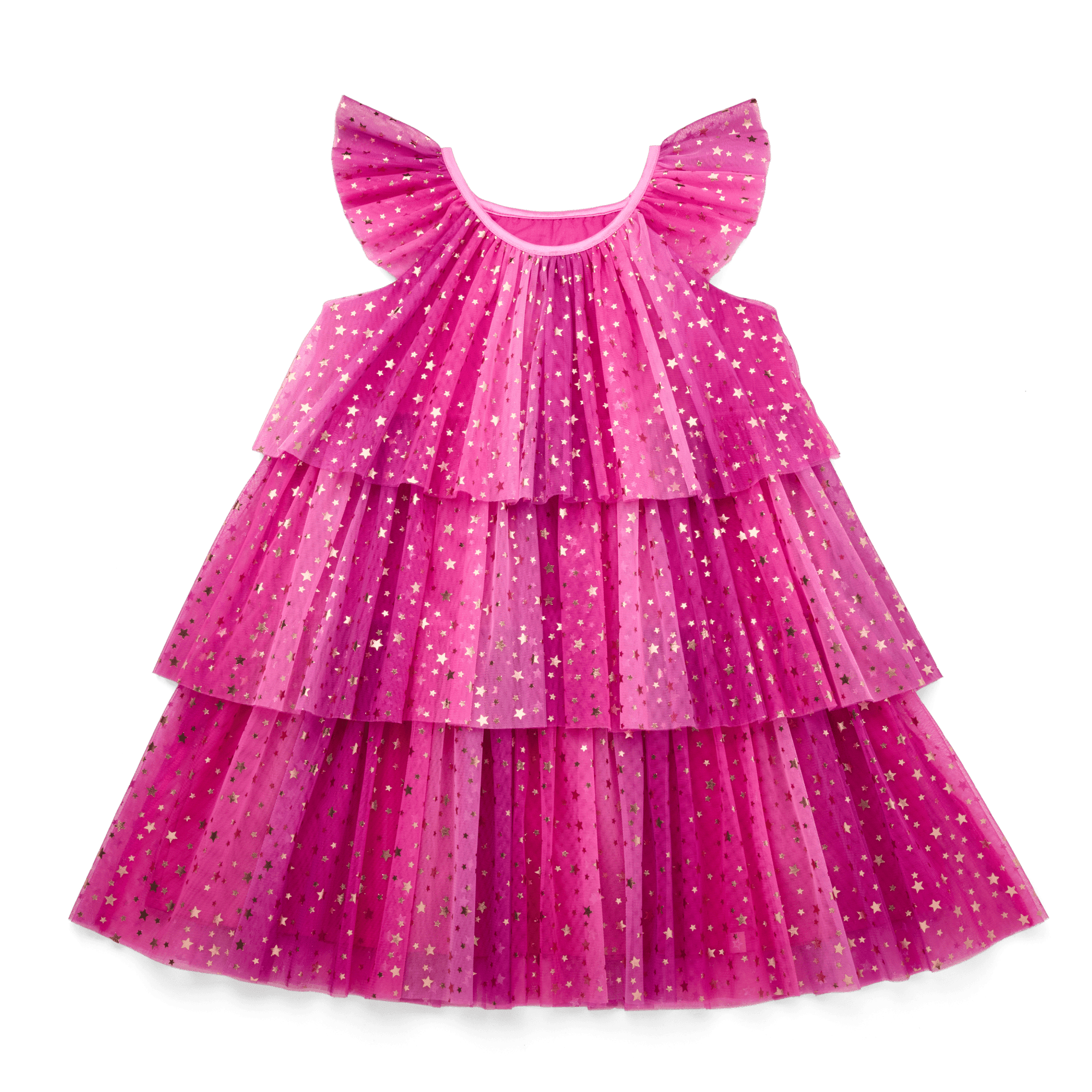 Pink Party-Ready Dress for Girls