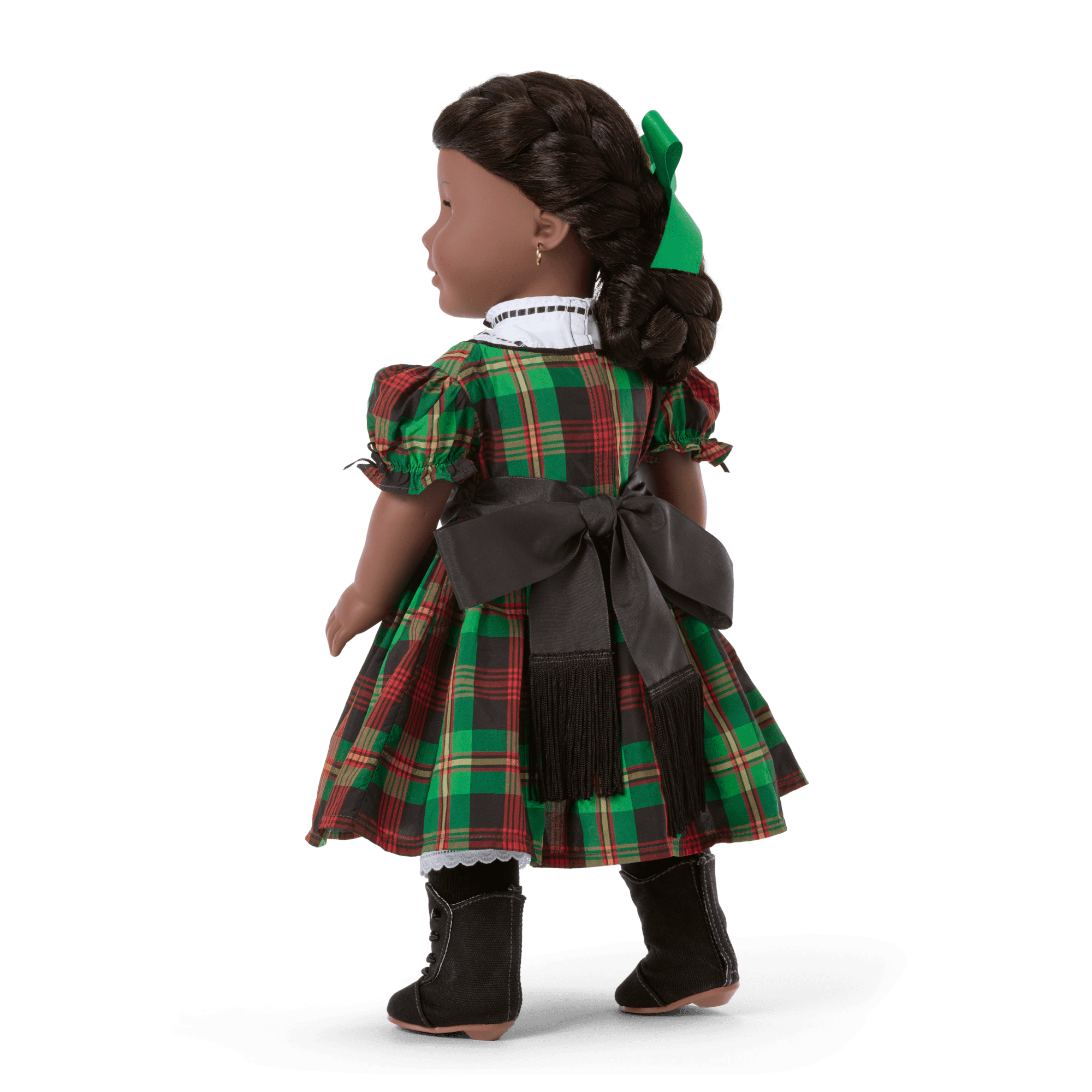Addy Walker™ 18-inch Doll & Tartan Plaid Dress Bundle (Historical Characters)