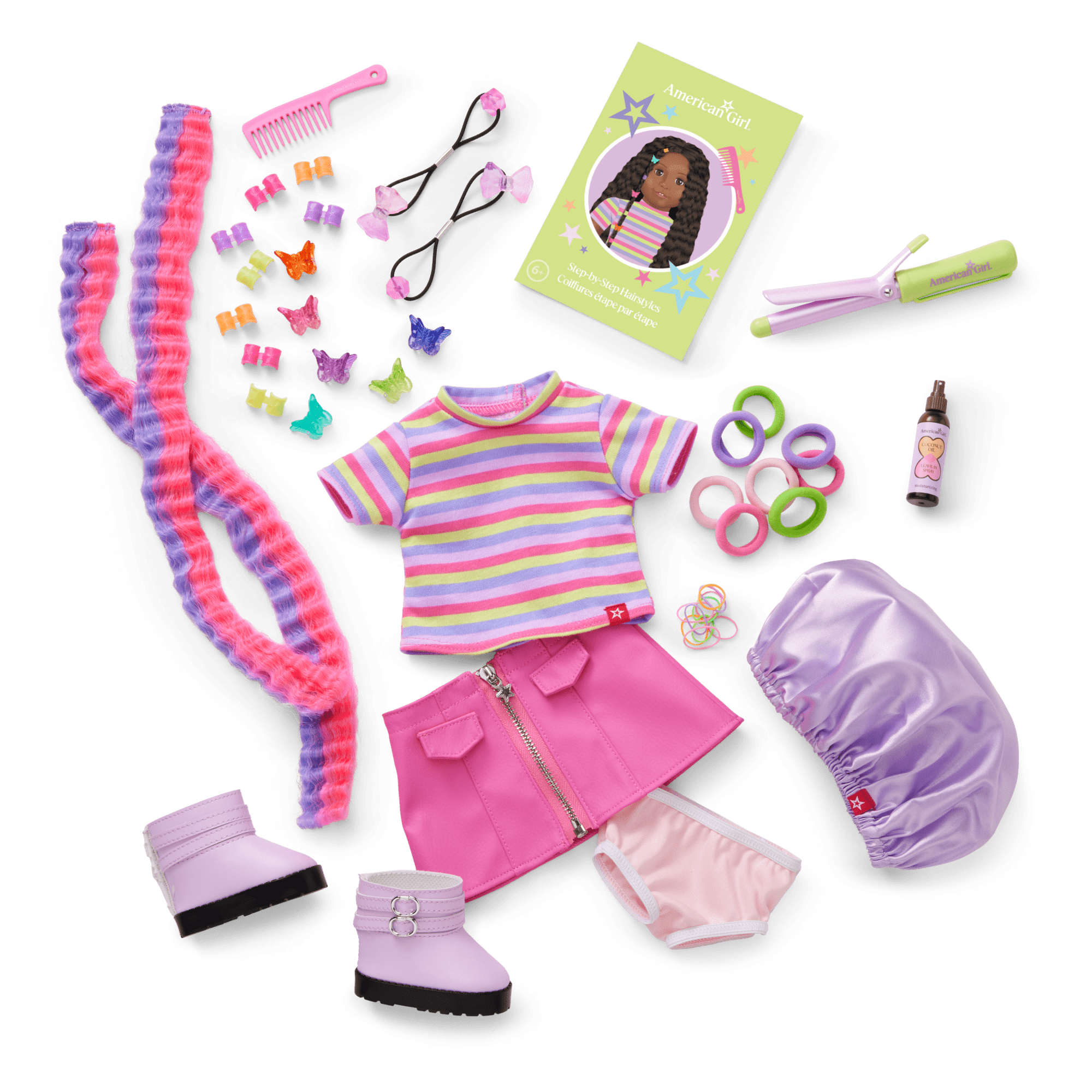 Long Hair Looks™ by Truly Me™ 18-inch Doll #135 & hair accessories