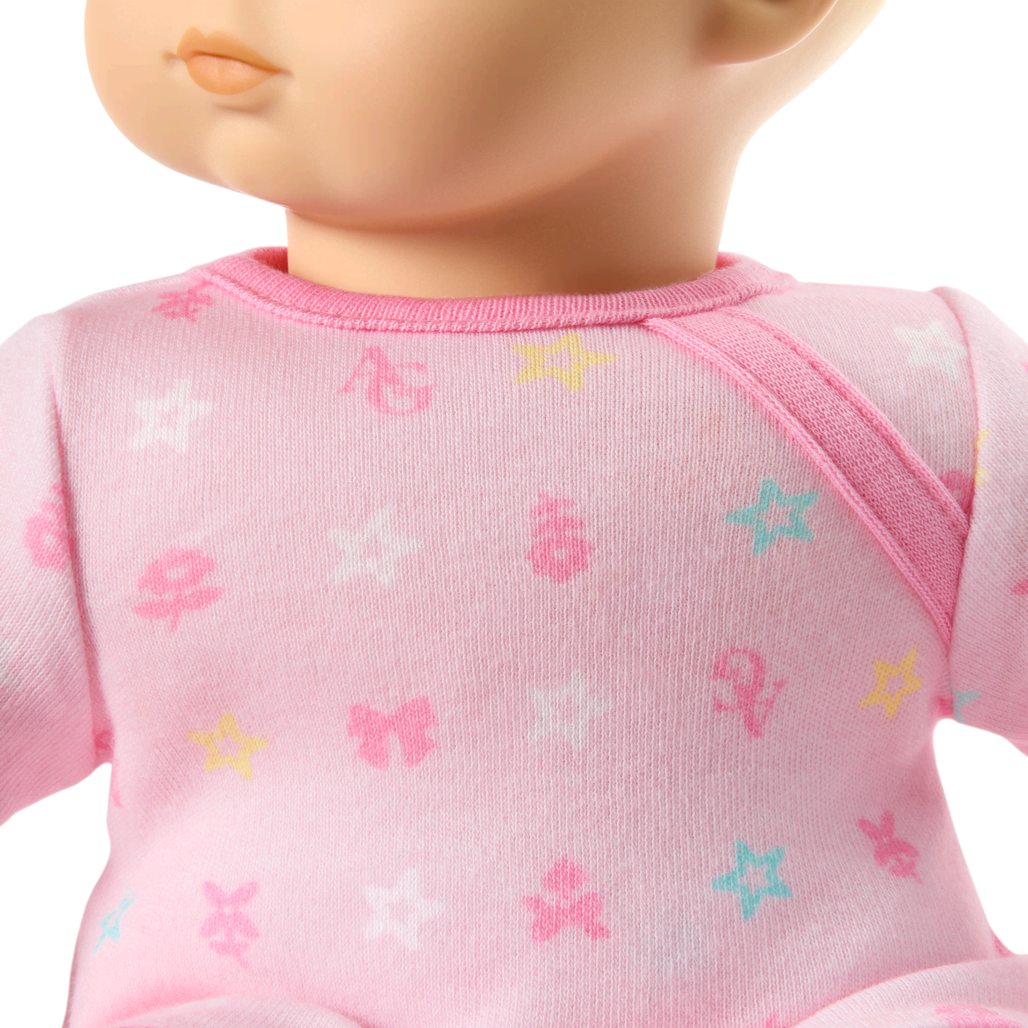 Bitty Baby® Doll #3 with blonde hair in Pastel Pink