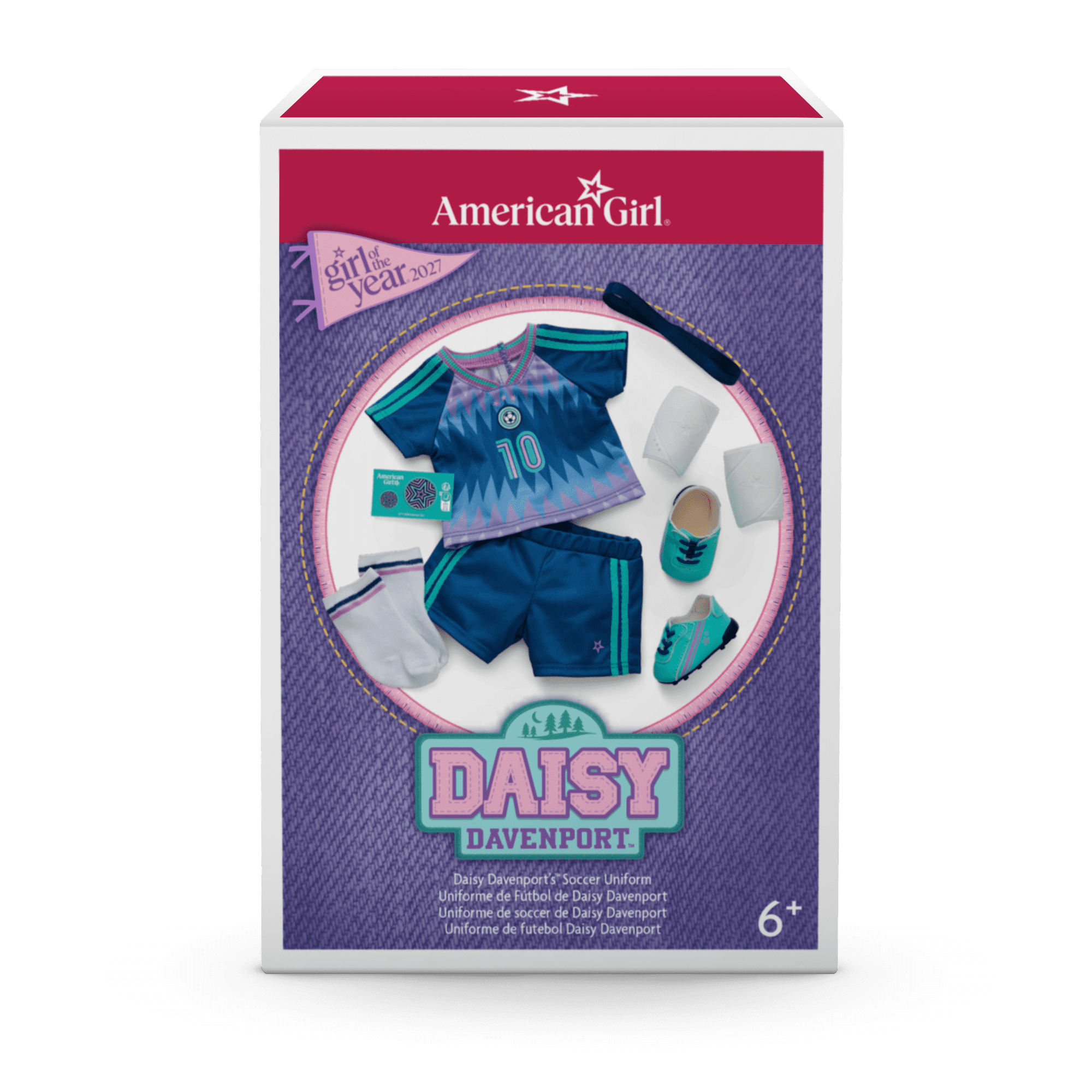 Daisy Davenport’s™ Soccer Uniform for 18-inch Dolls (Girl of the Year™ 2027)