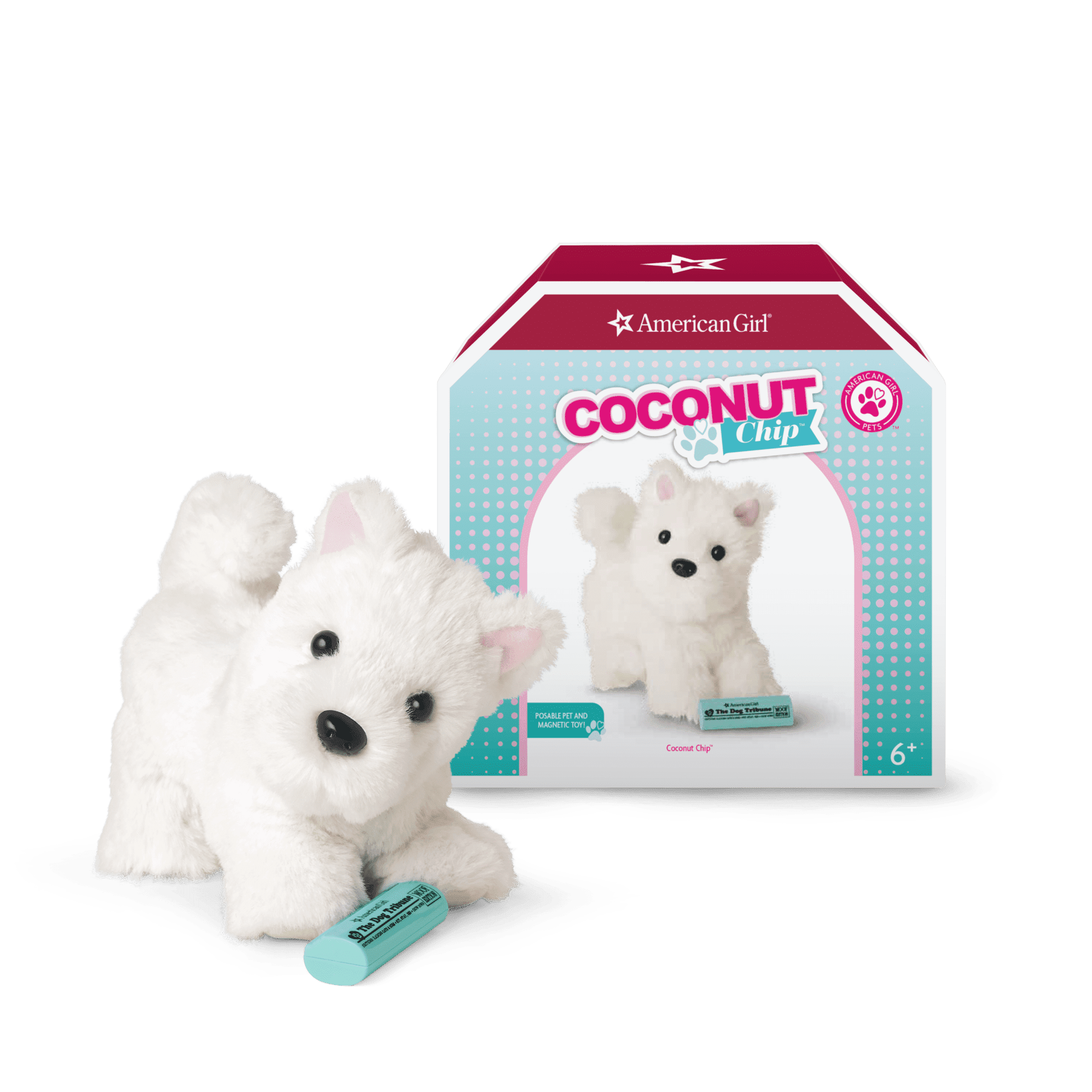 Coconut Chip™ Dog for 18-inch Dolls