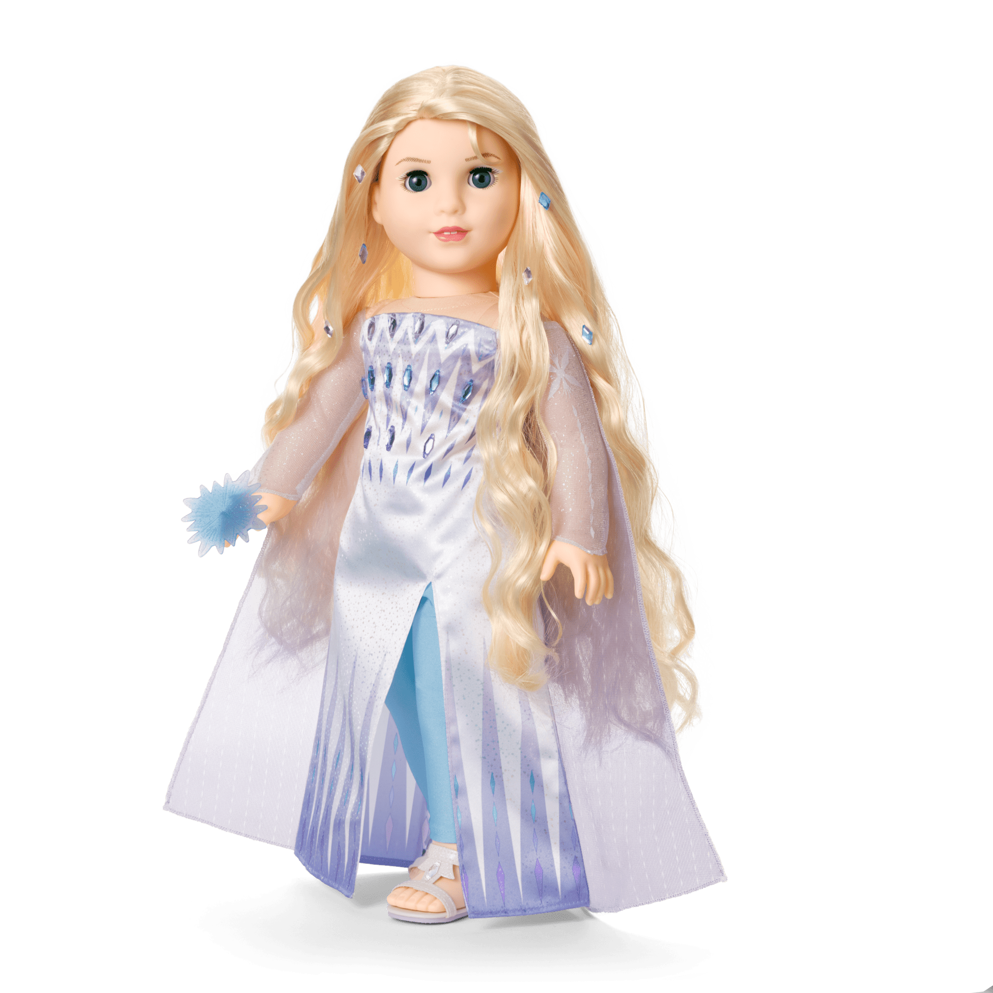 Disney Frozen Snow Queen Elsa Outfit & Accessories for 18-inch Dolls by American Girl®
