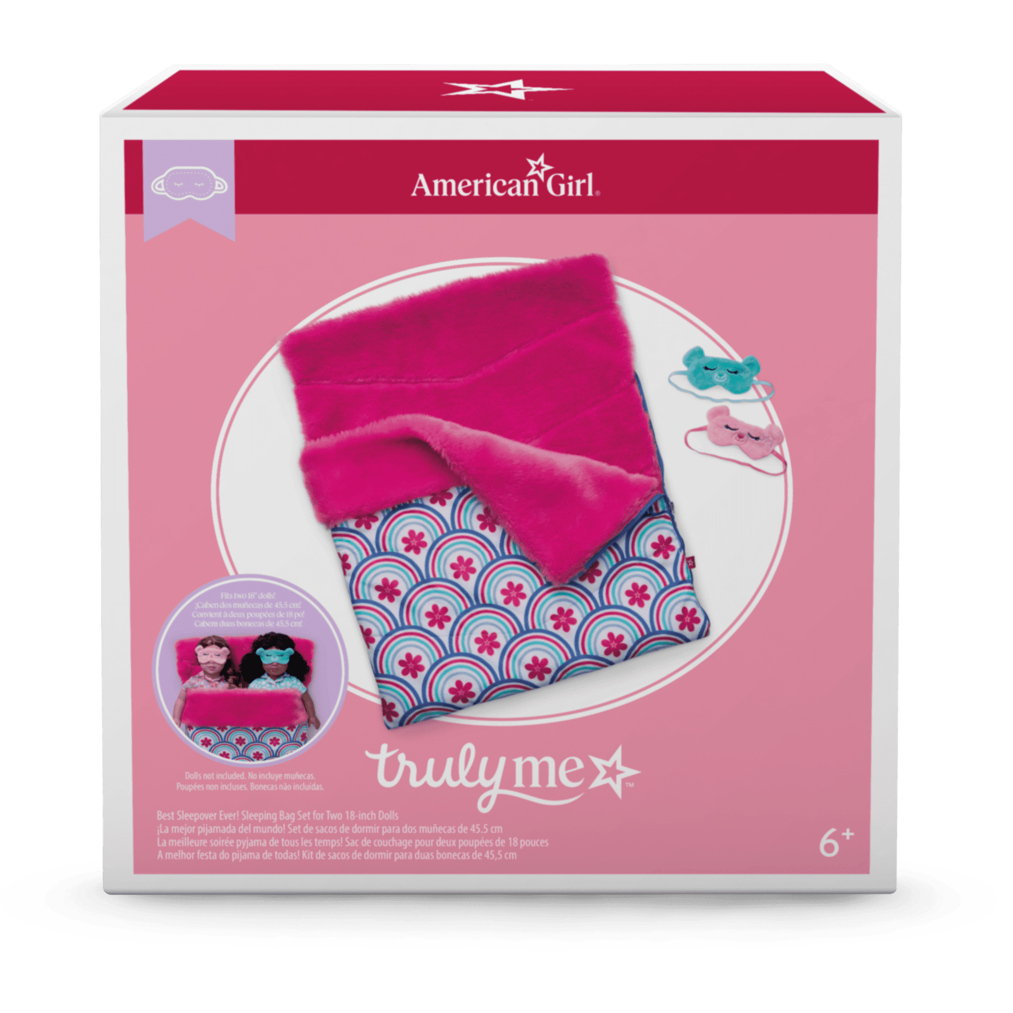Best Sleepover Ever! Sleeping Bag Set for Two 18-inch Dolls