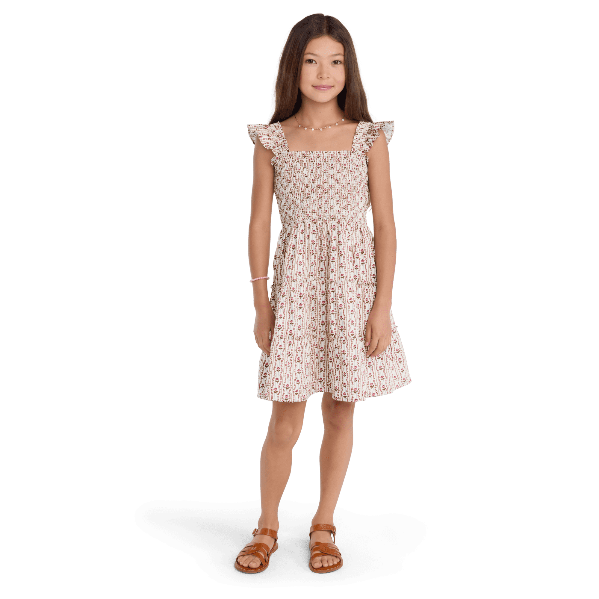 American Girl® x Hill House Home Tiny Ellie Nap Dress for Girls (Felicity™ Print)