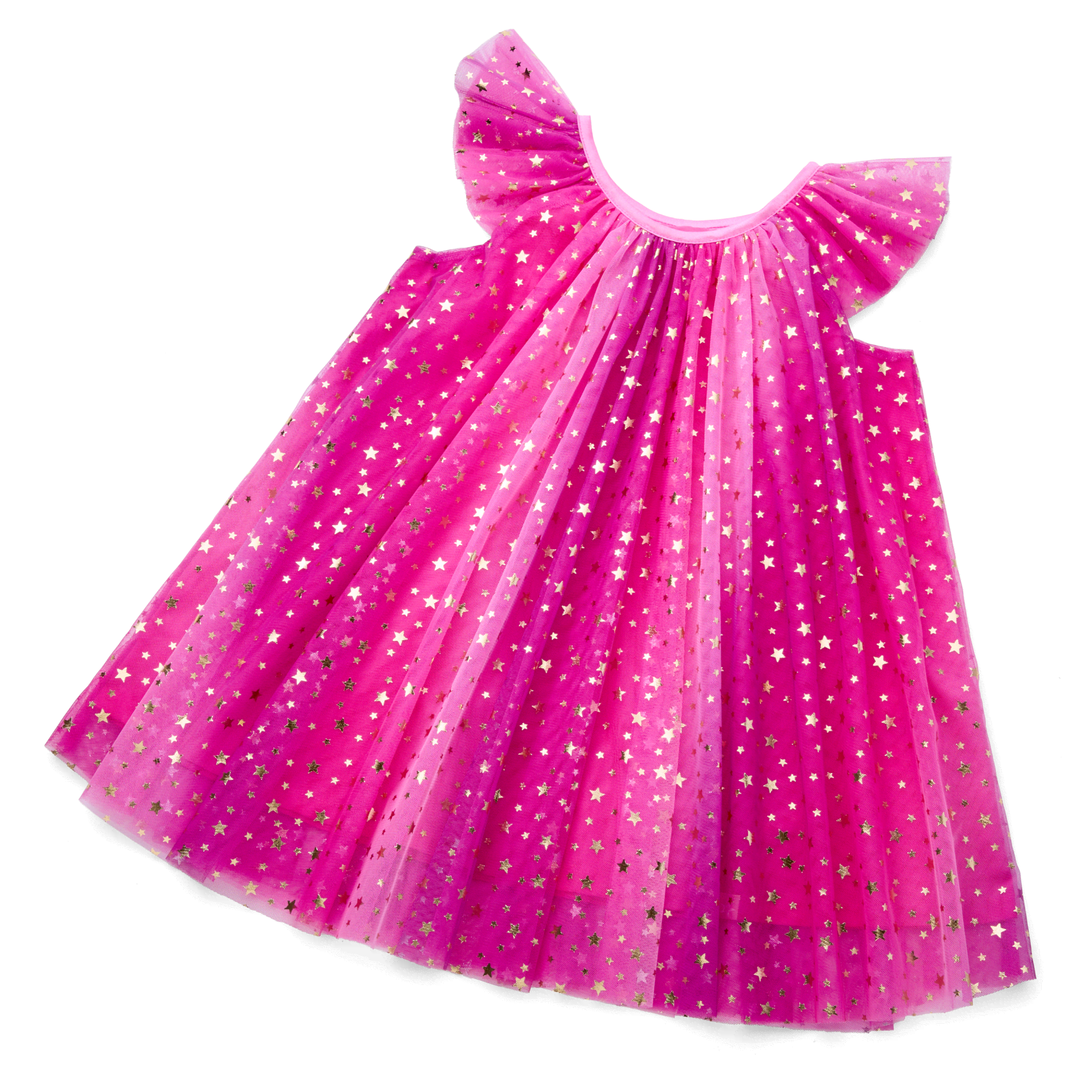 Pink Party-Ready Dress for Little Girls (Bitty Baby®)