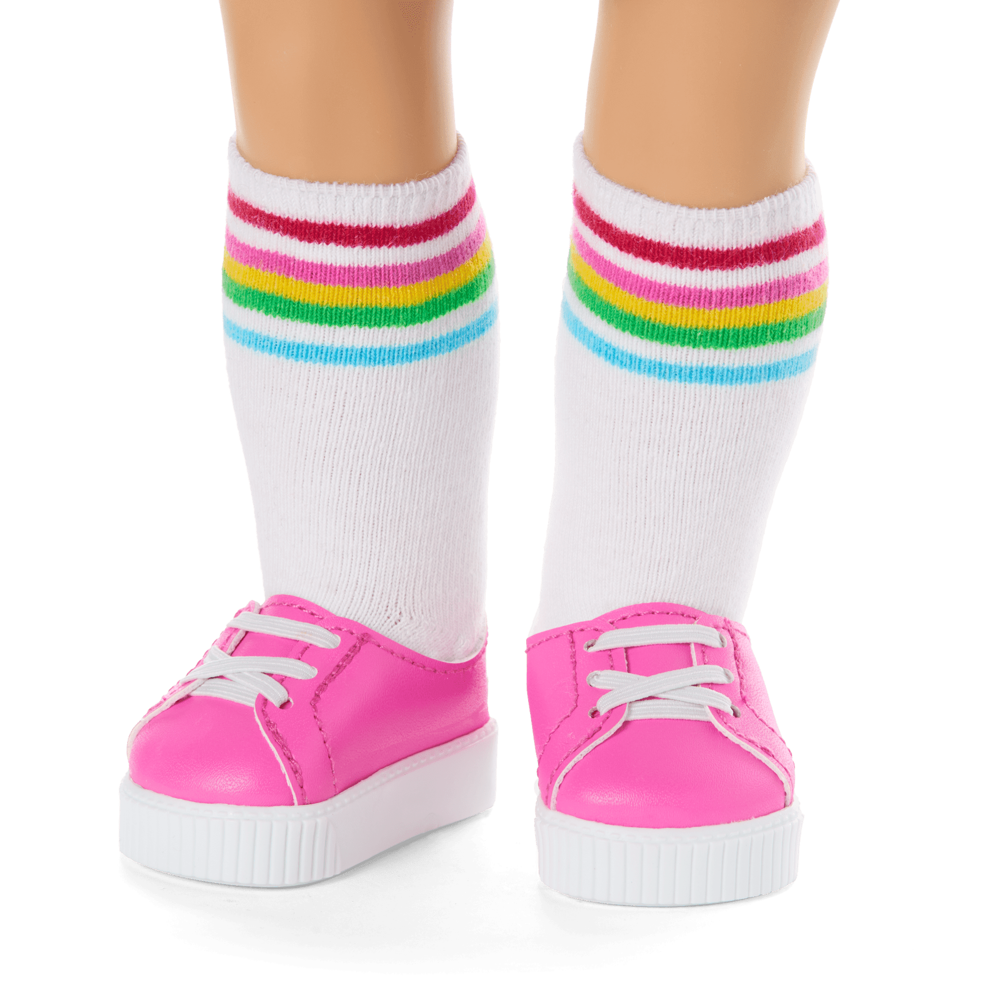 Truly Me™ 18-inch Doll #116 with wavy purple-and-pink hair